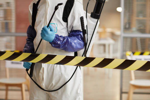 Professional Blood Cleanup technician working in Pantego, NC